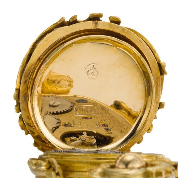 German Lady’s lapel watch with matching chatelaine Circa 1890 German Lady’s lapel watch with matching chatelaine Circa 1890