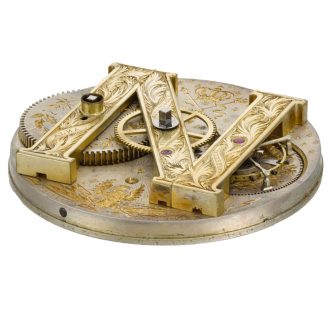 Extremely rare Swiss two minute tourbillon watch Circa 1855