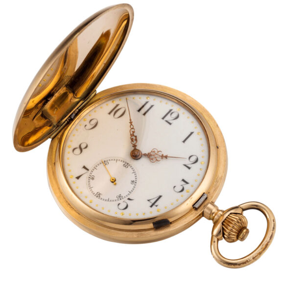 Swiss heavy gold System Glashütte quality watch Circa 1900 Swiss heavy gold System Glashütte quality watch Circa 1900