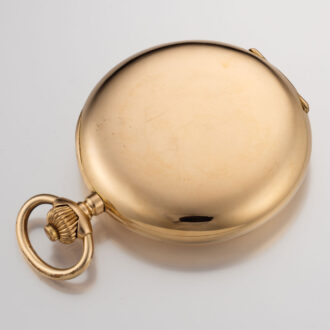 Swiss heavy gold System Glashütte quality watch Circa 1900