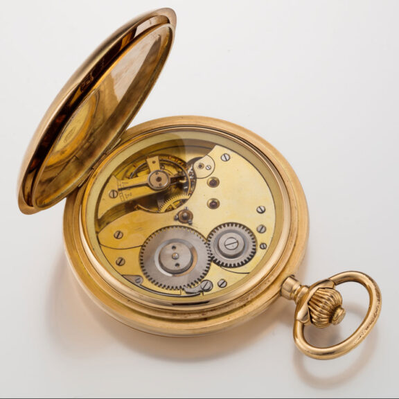 Swiss heavy gold System Glashütte quality watch Circa 1900 Swiss heavy gold System Glashütte quality watch Circa 1900