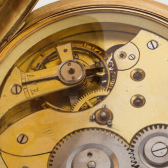 Swiss heavy gold System Glashütte quality watch Circa 1900