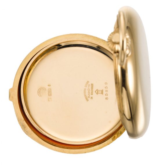 German full hunter keyless lever chronometer watch Circa 1905 German full hunter keyless lever chronometer watch Circa 1905
