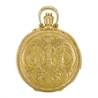 Swiss astronomical minute repeating pocket watch Circa 1895