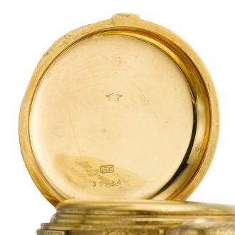 Swiss astronomical minute repeating pocket watch Circa 1895