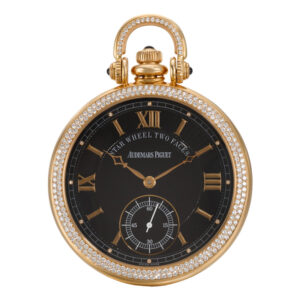 Swiss double dialled watch with wandering day/date dial Circa 2000