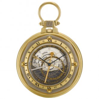 Swiss automatic astronomical keyless lever watch Circa 1987