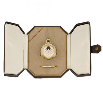 Swiss minute repeating perpetual calendar watch circa 1985