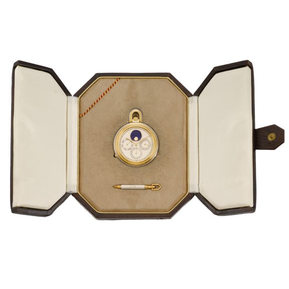 Swiss minute repeating perpetual calendar watch circa 1985 Swiss minute repeating perpetual calendar watch circa 1985