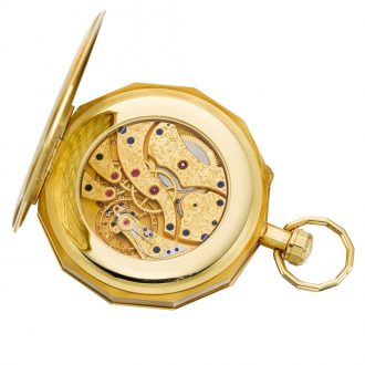 Swiss dodecagonal watch with calendar and Zodiac Signs Circa 1985