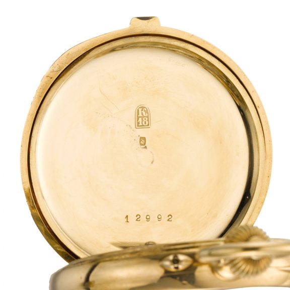 Swiss open faced keyless chronograph pocket watch Circa 1910 Swiss open faced keyless chronograph pocket watch Circa 1910