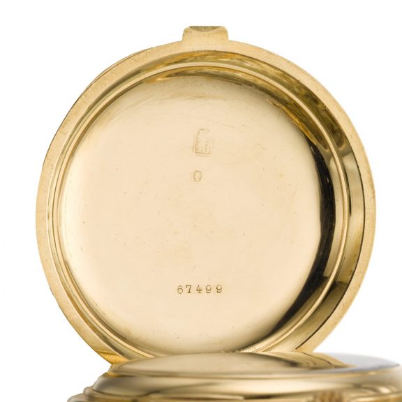 Swiss repeating perpetual calendar chronograph Circa 1890 Swiss repeating perpetual calendar chronograph Circa 1890