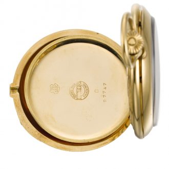 Russian perpetual calendar lever watch with moon phases Circa 1910
