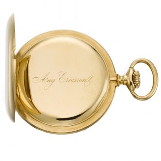 Russian perpetual calendar lever watch with moon phases Circa 1910