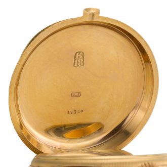 Danish minute repeating perpetual calendar watch Circa 1900