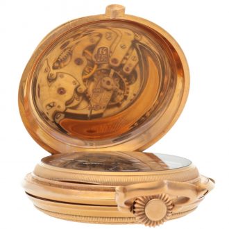 Danish minute repeating perpetual calendar watch Circa 1900