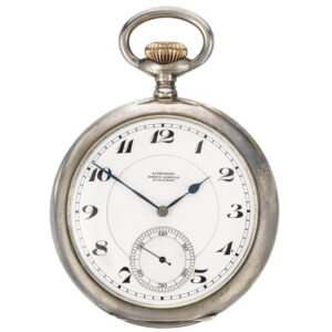 Swiss/German extremely rare spring detent pocket watch Circa 1925