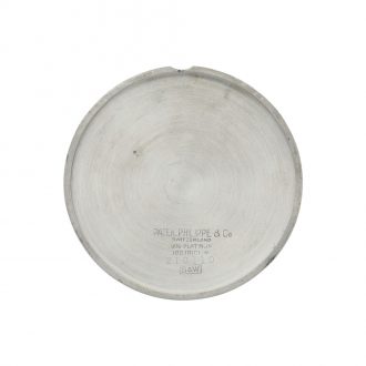 Swiss platinum open faced keyless lever pocket watch Circa 1937