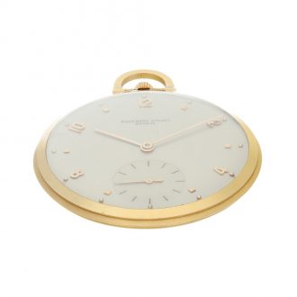 Swiss 18k gold open faced lever dress watch Circa 1940