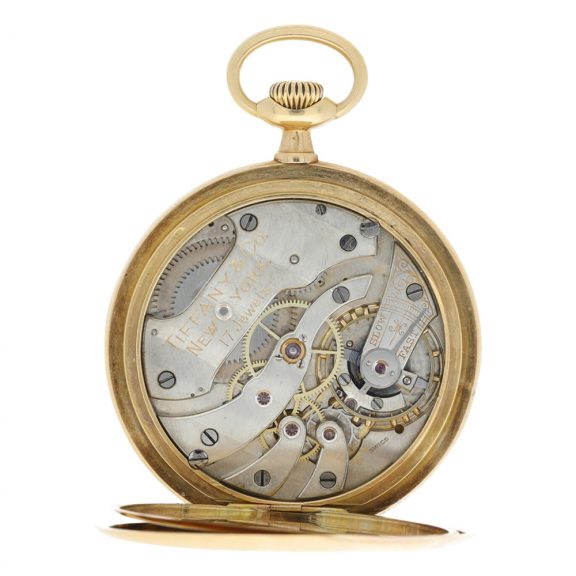 American yellow gold open faced lever pocket watch Circa 1905 American yellow gold open faced lever pocket watch Circa 1905