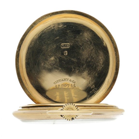 American yellow gold open faced lever pocket watch Circa 1905 American yellow gold open faced lever pocket watch Circa 1905