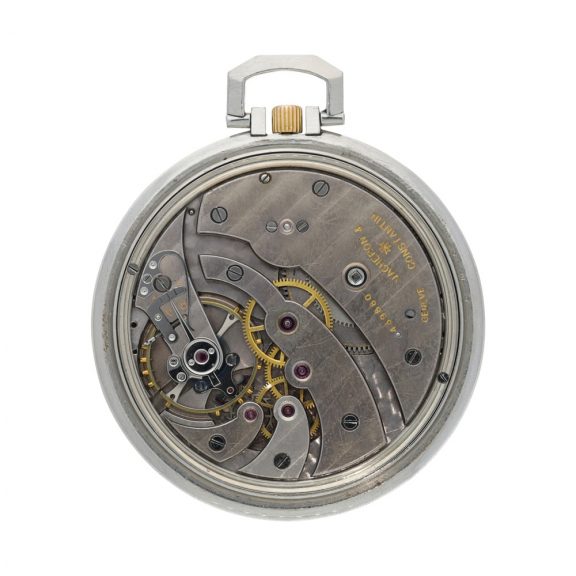 Swiss Staybrite stainless steel open faced dress watch Circa 1960 Swiss Staybrite stainless steel open faced dress watch Circa 1960