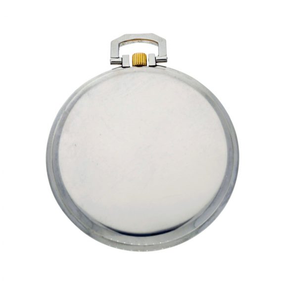 Swiss Staybrite stainless steel open faced dress watch Circa 1960 Swiss Staybrite stainless steel open faced dress watch Circa 1960
