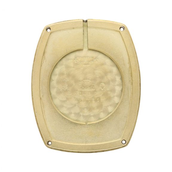 Swiss 18k yellow gold cushion shaped dress watch Circa 1970 Swiss 18k yellow gold cushion shaped dress watch Circa 1970