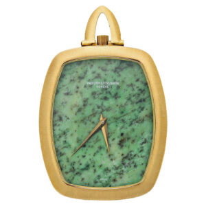Swiss 18k yellow gold cushion shaped dress watch Circa 1970