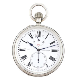 Fine and rare silver deck and pocket lever chronometer Circa 1930’s