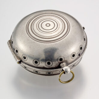 Large French single handed oignon with alarm Circa 1695