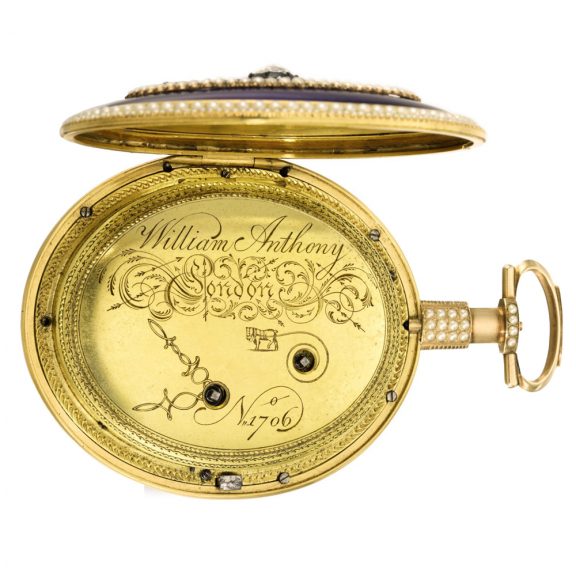 Rare English eight day watch for the Chinese market Circa 1800 Rare English eight day watch for the Chinese market Circa 1800