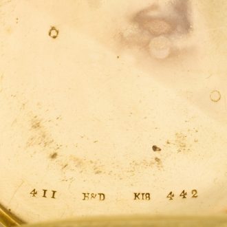 Swiss quarter repeating musical automaton watch Circa 1800