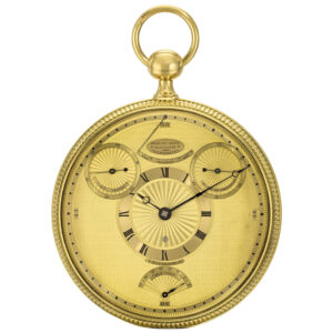 French tourbillon watch made for the King of England Circa 1808