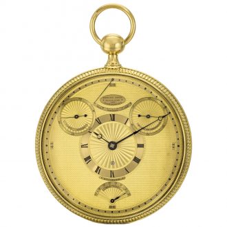 French tourbillon watch made for the King of England Circa 1808