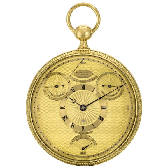 French tourbillon watch made for the King of England Circa 1808