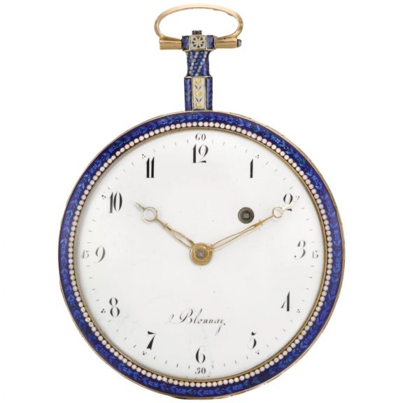 French pair cased verge watch with presentation plaque Circa 1814 French pair cased verge watch with presentation plaque Circa 1814