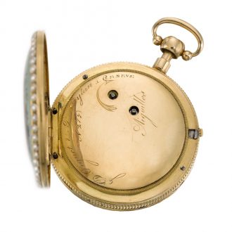 Swiss gold repeating automaton The Barking Dog Circa 1810