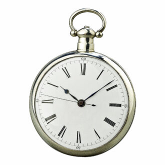 Swiss silver watch for the Chinese market Circa 1835