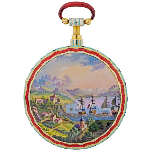 Rare Swiss Singing Bird watch made for the Turkish market Circa 1820 Rare Swiss Singing Bird watch made for the Turkish market Circa 1820