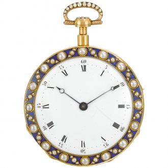 Swiss repeating musical watch for the Chinese market Circa 1820