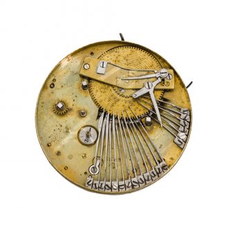 Swiss rose form two train musical automaton watch Circa 1820