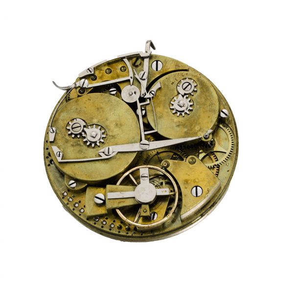 Swiss rose form two train musical automaton watch Circa 1820 Swiss rose form two train musical automaton watch Circa 1820