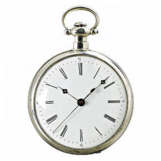 Swiss silver rare lever-duplex pocket watch Circa 1835