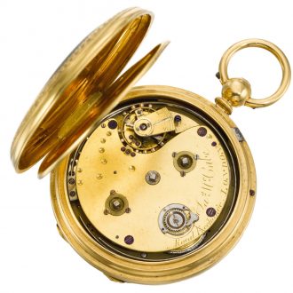 English 22 carat gold historically interesting duplex Circa 1864
