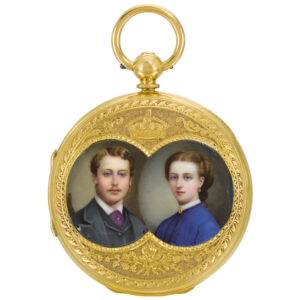 English 22 carat gold historically interesting duplex Circa 1864