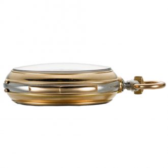Swiss open faced minute repeating keyless lever watch Circa 1887