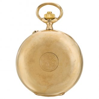 Swiss chronograph with register and tachymeter scale Circa 1900