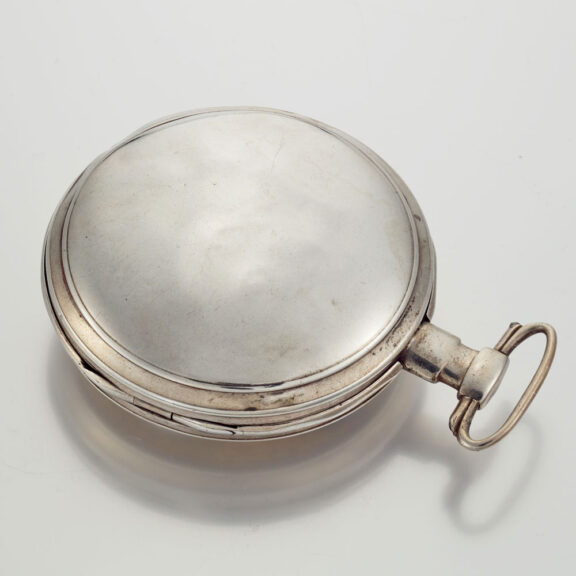 A French verge watch with enamel painting and date Circa 1800 A French verge watch with enamel painting and date Circa 1800