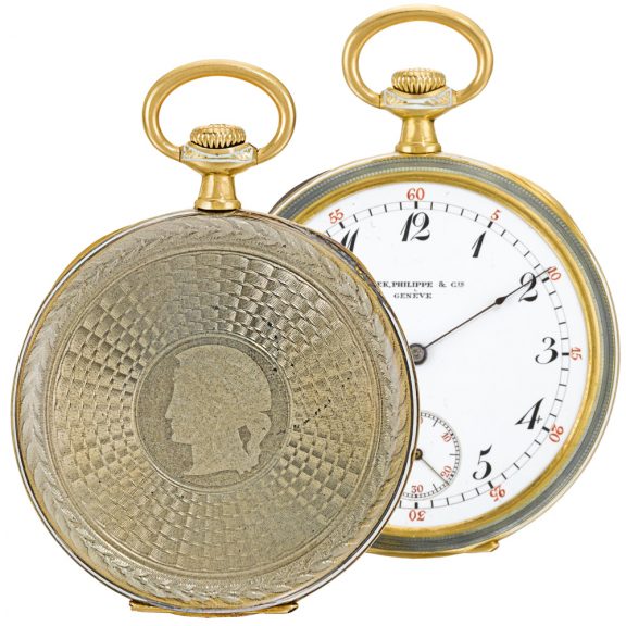 Swiss gentleman's open faced keyless lever dress watch Circa 1911